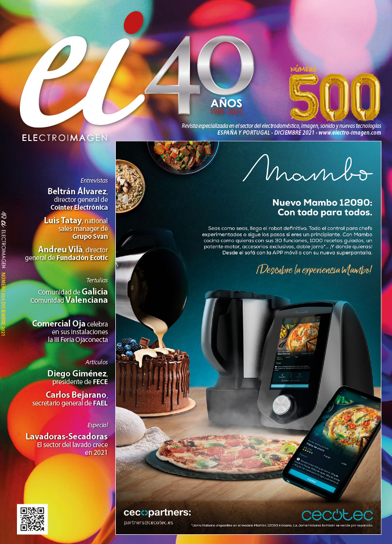 Revista Electro imagen 500 Diciembre 2021