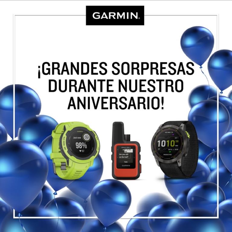 Celebración en Garmin