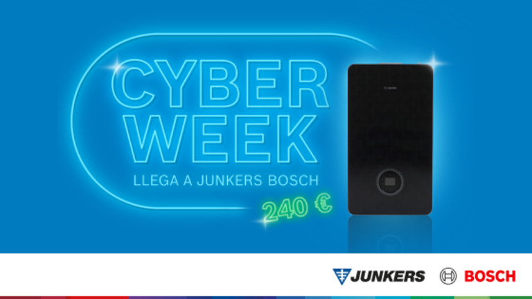 Cyber Week de Junkers Bosch