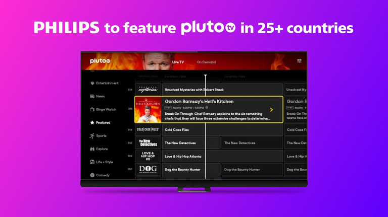 Pluto TV - Philips Smart TV