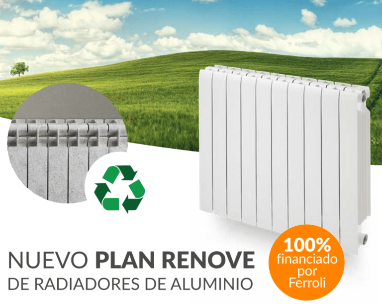 Ferroli - Plan Renove de radiadores de aluminio