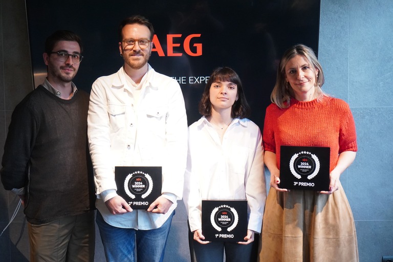 Ganadores del I Concurso Nacional de Diseño de Cocina de AEG