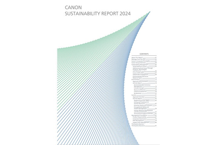 Canon - Informe de Sostenibilidad 2024