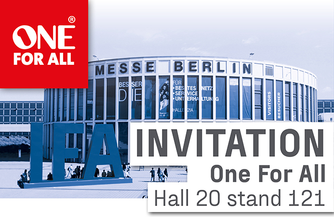 One For All - IFA 2024 Messe Berlin