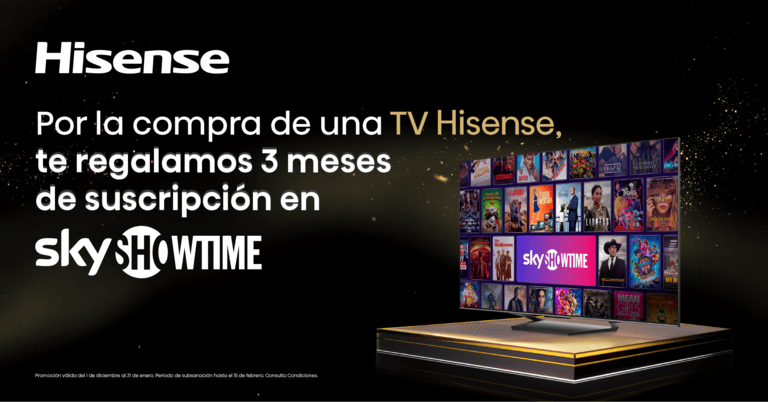 Promoción TV Hisense - Sky Showtime