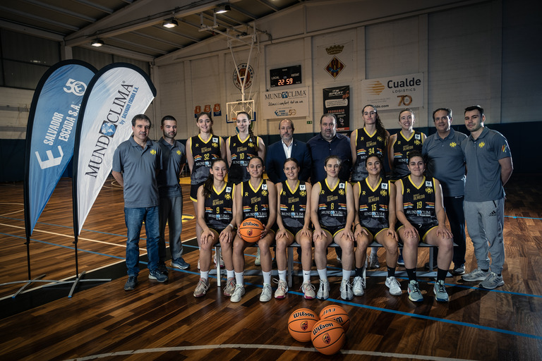 Salvador Escoda, patrocinador del Club Basket Almeda
