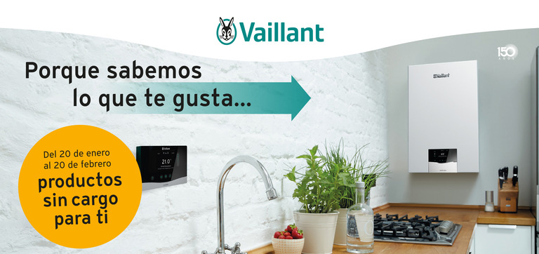 Promoción calderas Vaillant - Profesionales