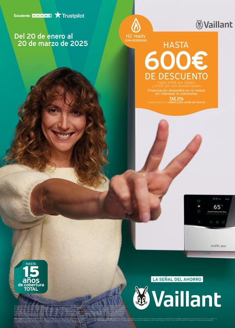 Promoción calderas Vaillant - Usuarios finales