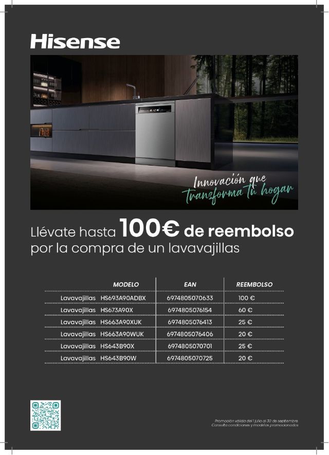 Hisense Cash Back